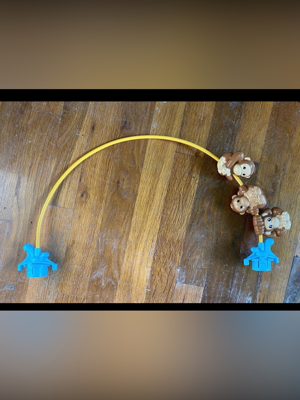 Evenflo Monkey Exersaucer Toy Replacement Part Switch A Roo Monkey Toy Arch